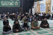 تصاویر/ مراسم سوگواری شهادت حضرت فاطمه(س) در حوزه علمیه بوشهر