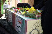 تصاویر/ وداع بانوان طلبه با شهدای گمنام در حوزه علمیه خواهران استان بوشهر
