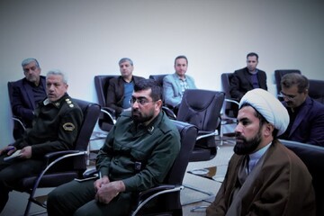 تصاویر /جلسه هم اندیشی برگزاری مراسم ایام الله نهم دی و سالروز شهادت حاج قاسم سلیمانی  در ساوجبلاغ