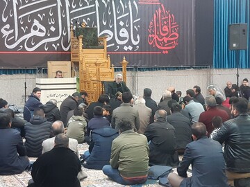 تصاویر/ مراسم عزاداری شهادت حضرت زهرا(س) در هیئت انصار فاطمیه کاشان