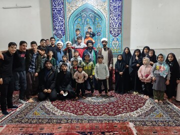 فعالیت تبلیغی و جهادی طلاب بسیجی مدرسه حقانی در روستاهای محروم قمرود