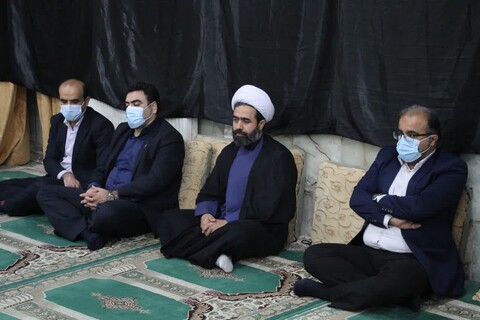 مراسم سوگواری شهادت حضرت فاطمه زهرا (س) در حوزه علمیه امام خمینی (ره) بوشهر