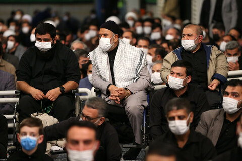 بالصور/ الليلة الثانية من مراسم إحياء العزاء لاستشهاد السيّدة الزهراء (ع) في حسينيّة الإمام الخميني (قده)