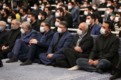 بالصور/ الليلة الثانية من مراسم إحياء العزاء لاستشهاد السيّدة الزهراء (ع) في حسينيّة الإمام الخميني (قده)