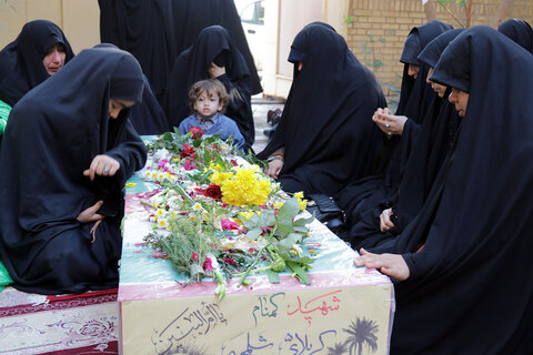 حوزه علمیه خواهران استان بوشهر میزبان شهدای گمنام