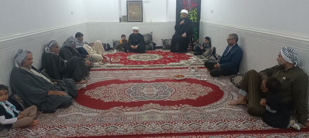 اجرای «منبر سیار فاطمی» در مناطق کم برخوردار هویزه