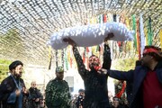 تصاویر/ تشییع و تدفین پیکر پاک شهید گمنام در دانشگاه اردکان