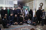 تصاویر/ دیدار جمعی از اصحاب رسانه قم با خانواده شهید مختارزاده
