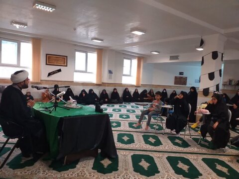 گزارش تصویری برگزاری مراسم عزاداری شهات حضرت زهرا(س)در برخی مدارس علمیه خواهران لرستان