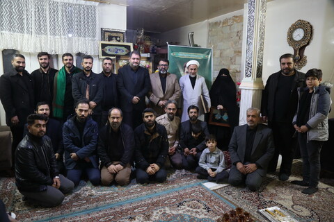 تصاویر/ دیدار اصحاب رسانه با خانواده شهید مختارزاده