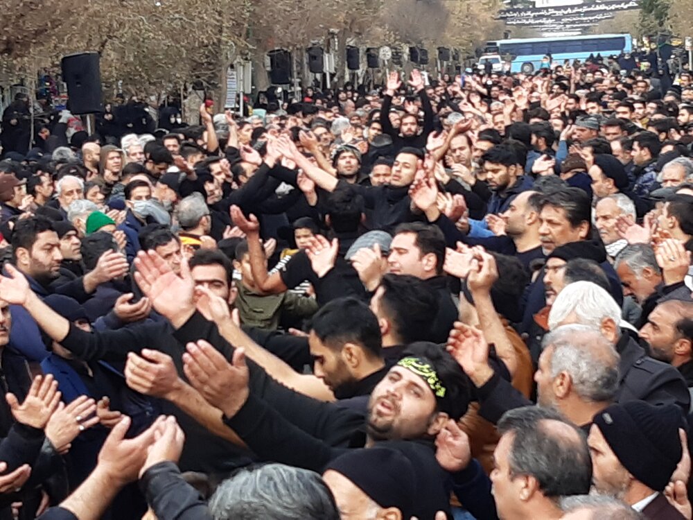 اجتماع بزرگ فاطمیون در کاشان برگزار شد+عکس