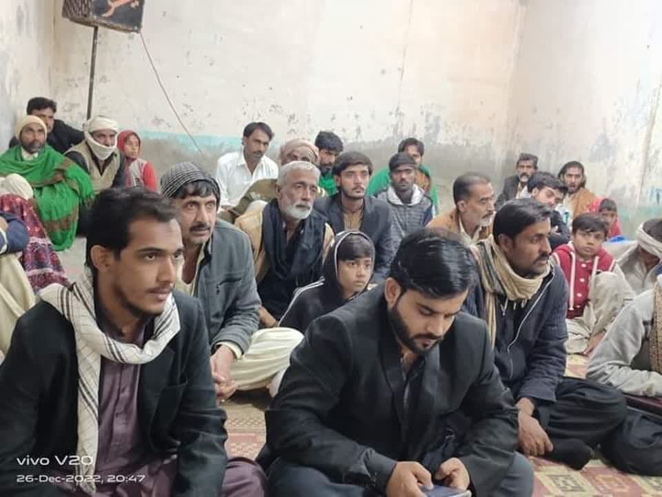 میہڑ ضلع دادو سندھ میں بسلسلۂ شہادت سیدہ فاطمة الزہرا (س) مجلس عزا کا انعقاد