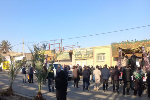 تصاویر/استقبال مردم بافق از شهید گمنام تا بدرقه به بیت الرقیه(س)