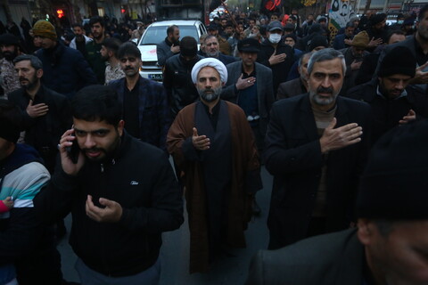 تشییع شهدای گمنام در خمینی شهر اصفهان