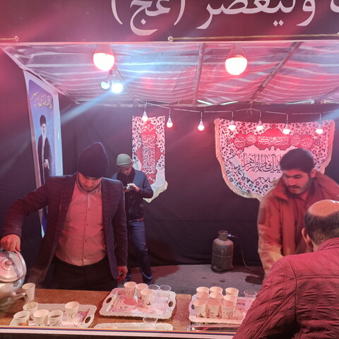 تصاویر/ ایستگاه صلواتی - مدرسه علمیه حضرت ولیعصر (عج) تبریز