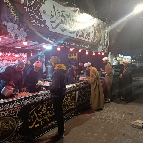 تصاویر/ ایستگاه صلواتی - مدرسه علمیه حضرت ولیعصر (عج) تبریز