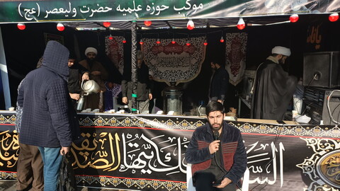 تصاویر/ ایستگاه صلواتی - مدرسه علمیه حضرت ولیعصر (عج) تبریز