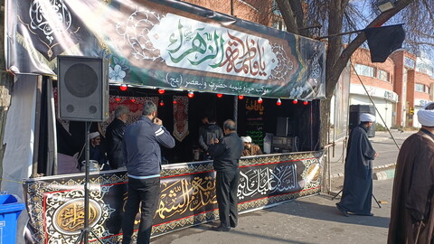 تصاویر/ ایستگاه صلواتی - مدرسه علمیه حضرت ولیعصر (عج) تبریز