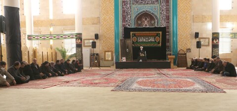 تصاویر/ مراسم عزاداری شهادت حضرت صدیقه طاهره (س) در  دانشگاه صنعتی سهند