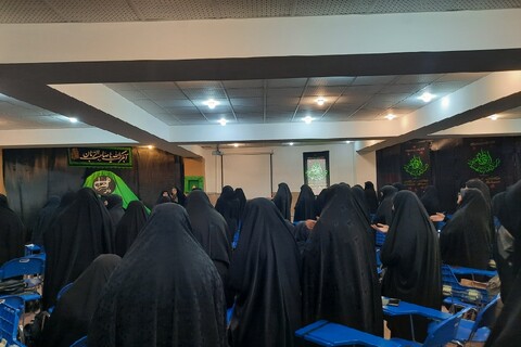 تصاویر/ مراسم عزاداری شهادت حضرت زهرا سلام الله علیها در مدرسه علمیه الزهرا (س) ارومیه