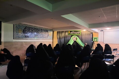 تصاویر/ مراسم عزاداری شهادت حضرت زهرا سلام الله علیها در مدرسه علمیه الزهرا (س) ارومیه