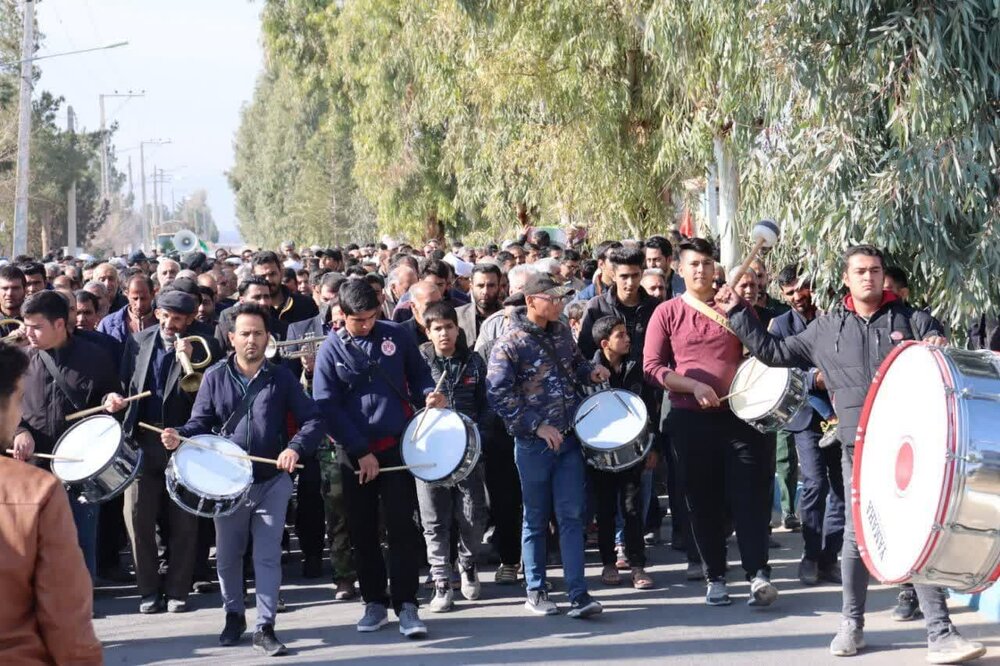 بانوان طلبه ابرکویی با شهدا میثاقی دوباره بستند+ فیلم و عکس