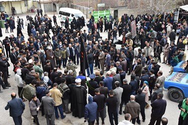 استقبال باشکوه مردم ولایتمدار یاسوج از راهپیمایی فاطمی حرم تا حرم