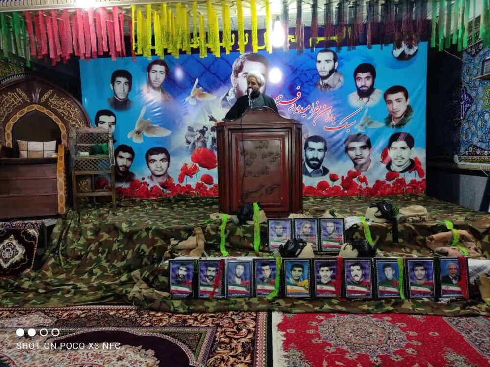 یادواره ۱۳ تن از شهدای درونکلاغربی و ۱۴۴ شهید بابلکنار برگزار شد