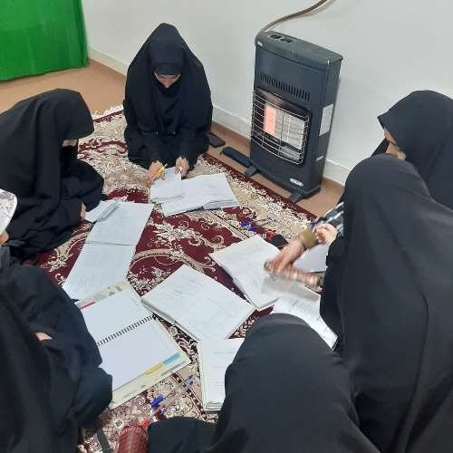 اعتکاف علمی ۱۵۰ نفر از طلاب خواهر گلستانی