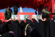 تصاویر / تشییع شهدای گمنام در شهرهای نایین، زواره و اردستان اصفهان‎‎
