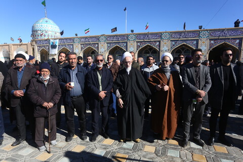 تشییع شهدای گمنام در شهرهای نایین ، زواره و اردستان اصفهان‎‎