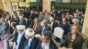 مراسم چهلمین روز ارتحال استاد شکرالله جهان مهین در جهرم برگزار شد