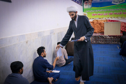 تصاویر/ امتحانات نیم سال اول مدرسه علمیه النبی (ص) بندرعباس