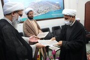 تصاویر/ اعطای احکام مدیران مراکز رسیدگی به امور مساجد شهرستان‌های بوشهر
