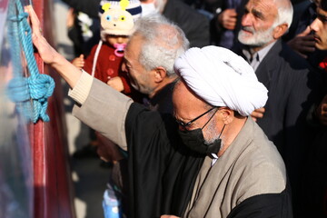 تصاویر/ تشییع شهدای گمنام در شهرهای زازران، قهدریجان و فلاورجان اصفهان‎‎‎‎