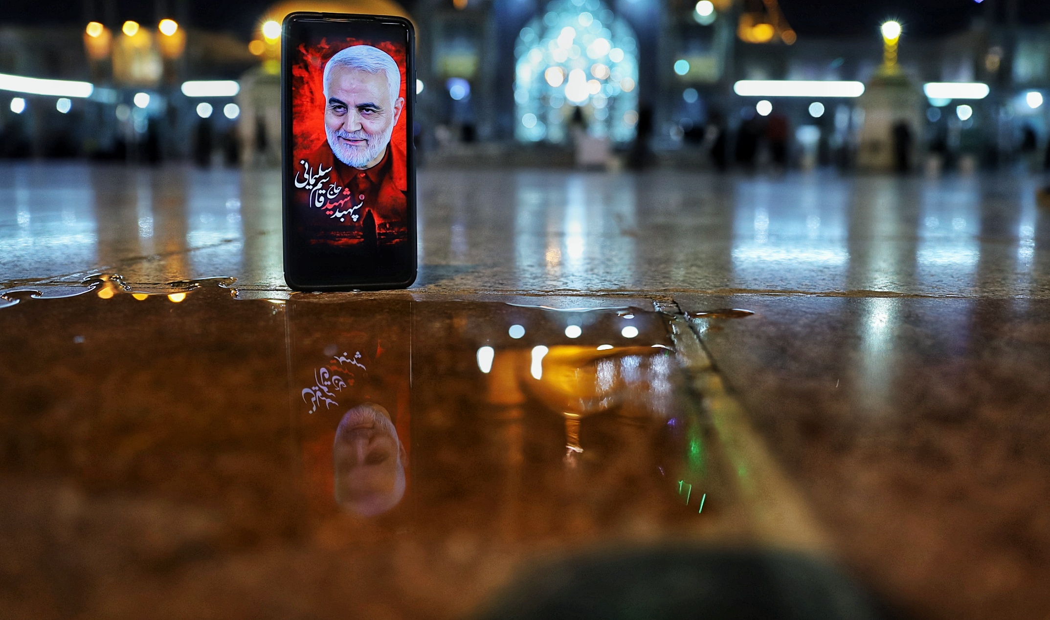 Photo/ General Soleimani's Third Martyrdom Anniversary Commemorated at Lady Masuma Holy Shrine