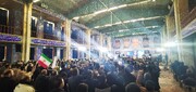 فیلم | مراسم بزرگداشت شهید سلیمانی و آیت‌الله مصباح یزدی در مسجد روضه محمدیه یزد
