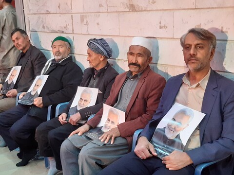 تصاویر:سومین سالگرد شهادت سردار سلیمانی در ناحیه مقاومت بسیج کاشان