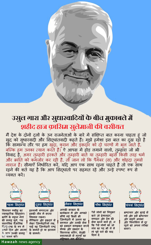 इन्फोग्राफिक / शहीद हाज क़ासिम सुलेमानी की एक महत्वपूर्ण वसीयत