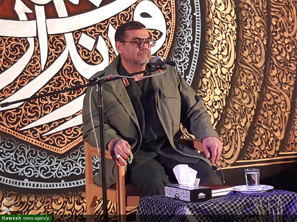 سومین سالگرد شهادت سردار سلیمانی در کاشان برگزار شد + عکس