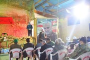 تصاویر/ مراسم سالگرد شهید سلیمانی در چغادک استان بوشهر