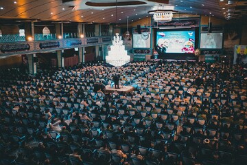 تصاویر/ مراسم گرامیداشت سردار سلیمانی در حسینیه ثارالله ارومیه