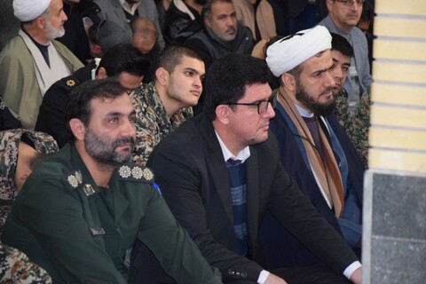 تصاویر/ مراسم سالگرد شهید سلیمانی در شهرستان شوط