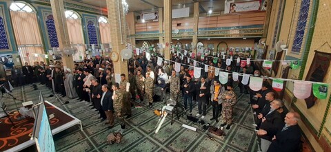 تصاویر/ مراسم سالگرد شهید سلیمانی در شهرستان شوط