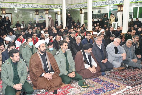 تصاویر/ مراسم گرامیداشت شهید سلیمانی در شهرستان ماکو