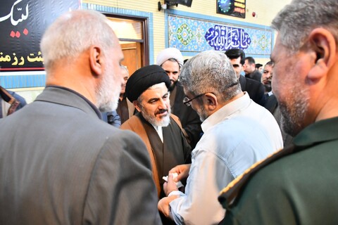 تصاویر/ مراسم گرامیداشت سردار سلیمانی در مسجد لطفعلی خان ارومیه