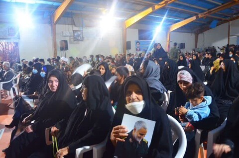 تصاویر/ مراسم سالگرد شهید سلمانی در چغادک شهرستان بوشهر