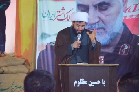 تصاویر/ مراسم سالگرد شهید سلمانی در چغادک شهرستان بوشهر