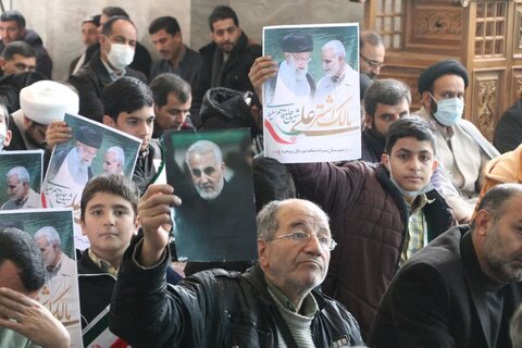 گزرش تصویری مراسم بزرگداشت سردار دل ها/امروز /مسجد امام خمینی(ره) بروجرد