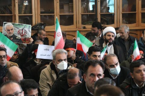 گزرش تصویری مراسم بزرگداشت سردار دل ها/امروز /مسجد امام خمینی(ره) بروجرد